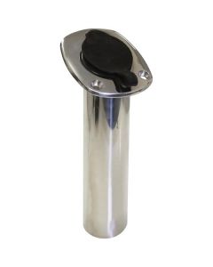 Seasense Flush Mount Stainless Steel Fishing Rod Holder with Cap small_image_label